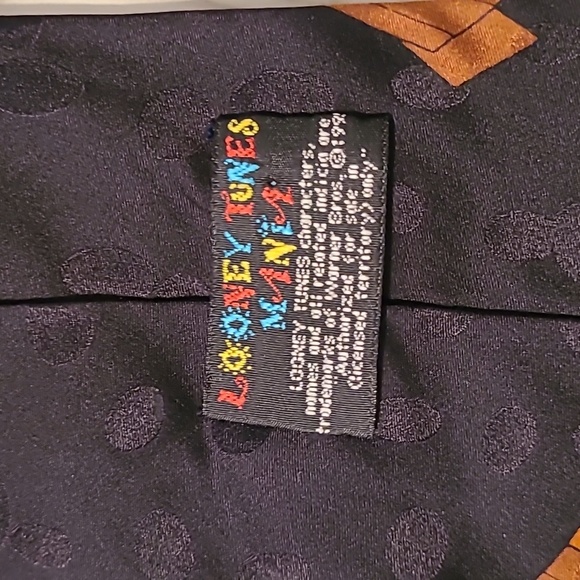 Disney Mickey Mouse & Looney Tunes Bugs Bunny SILK Novelty Neckties Set Casual - Picture 9 of 10